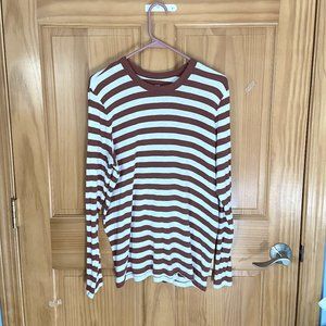 Women's Long Sleeve Striped Soft T-Shirt--Aerie--Xtra Large